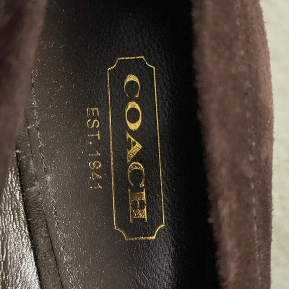 Coach mocassin loafer wedge - Picture 5 of 9